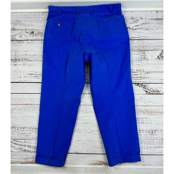 Bills Khakis Pants Mens 40 Blue Poplin Standard Fit M2 Chinos - Picture 5 of 7
